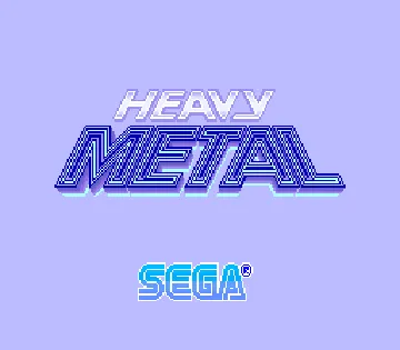 Heavy Metal screen shot title